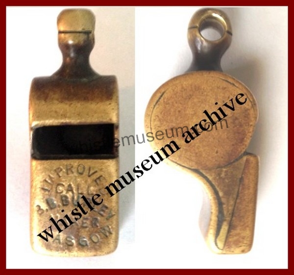 B B Burley Improved Call by McDonald whistle whistle museum