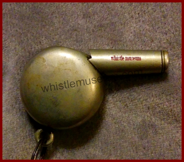 G. & J. W. Hawksley Model 1777 best German Silver whistle museum
