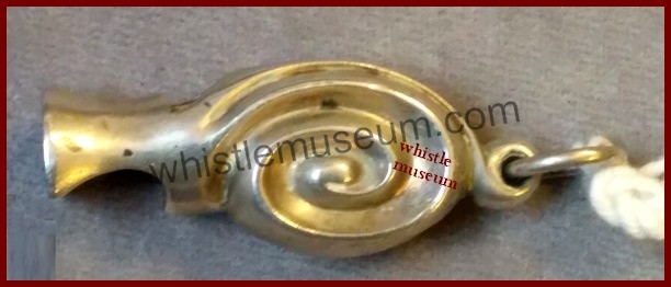 1881 DL Snail whistle ..Escargot _ whistle _museum