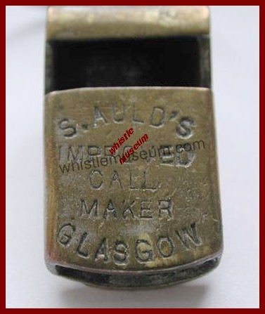 Glasgow type__S. Auld_Pre_Reg__Stamp_Close_Up Avner STrauss collec. whistle museum