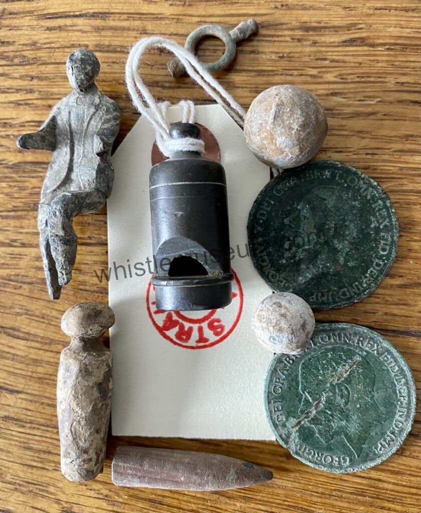 Important English metal detecting whistle find 2022.