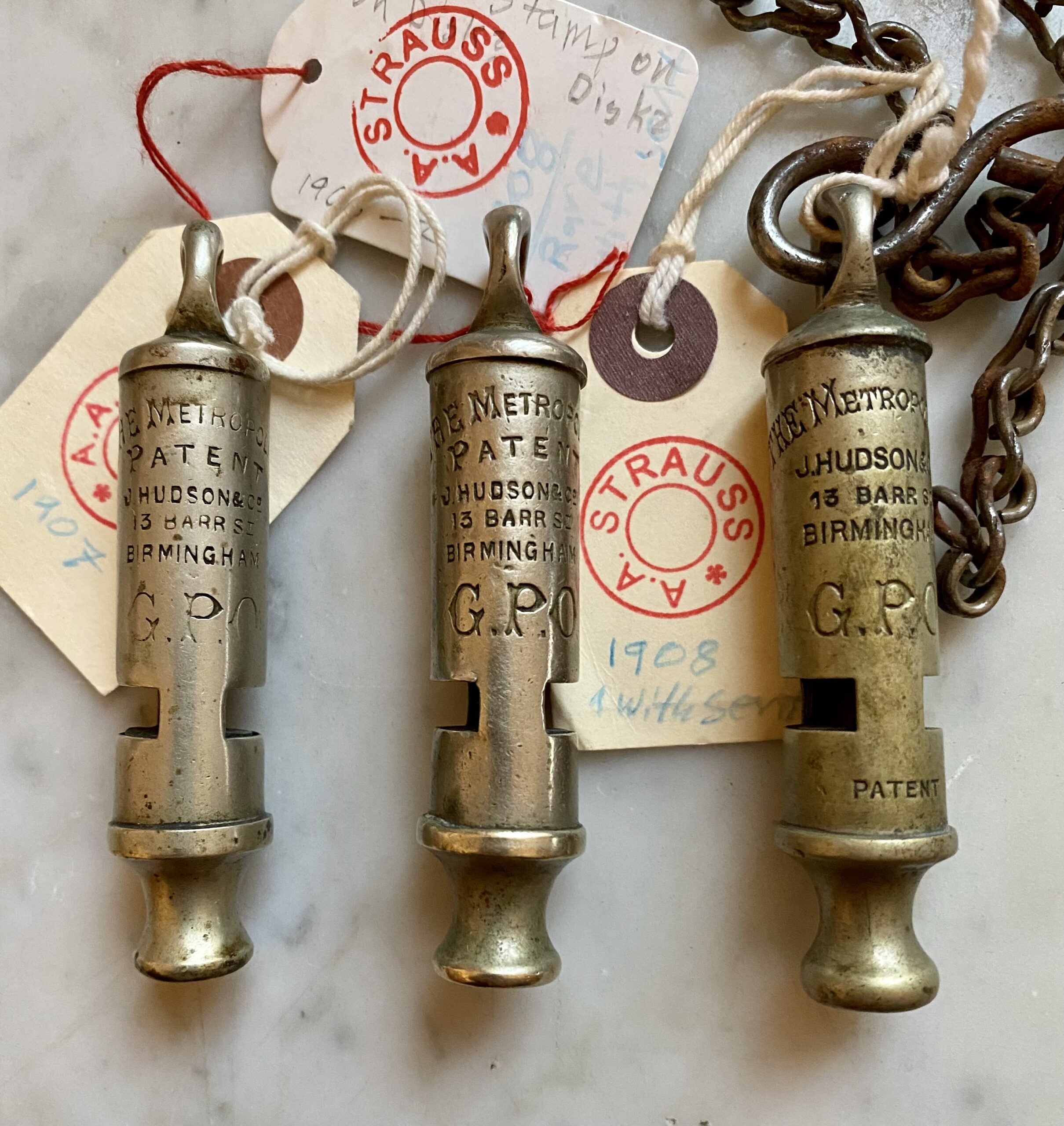 G.P.O – General Post Office Whistles Time Line in England. – Whistle Museum